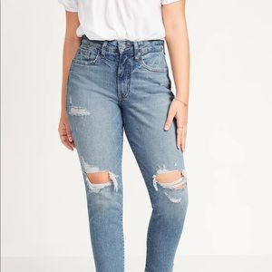 Old Navy high rise curvy OG straight leg. Size 12 tall.